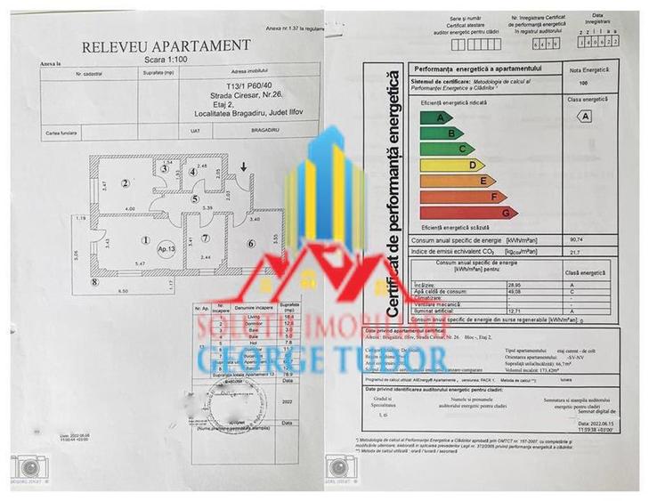 Apartament cu 3 camere decomandat, mobilat în Prelungirea Ghencea