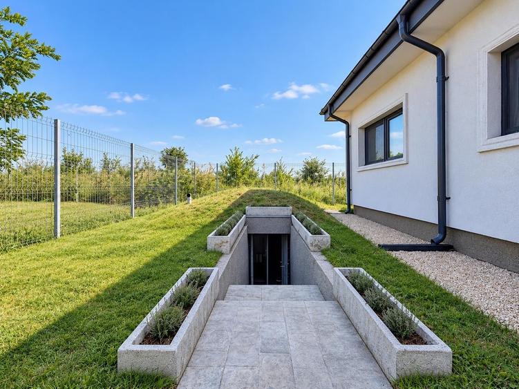 Casă individuală cu 4 camere cu Garaj în Ciolpani
