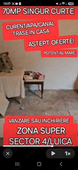 Casă cu Teren 68 Mp în Central