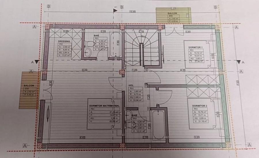 Teren Construcții intravilan de 285 mp, în Palazu Mare