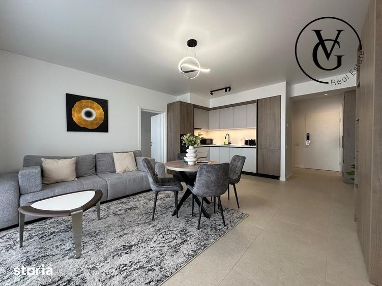 Apartament cu 2 camere semidecomandat în Nord