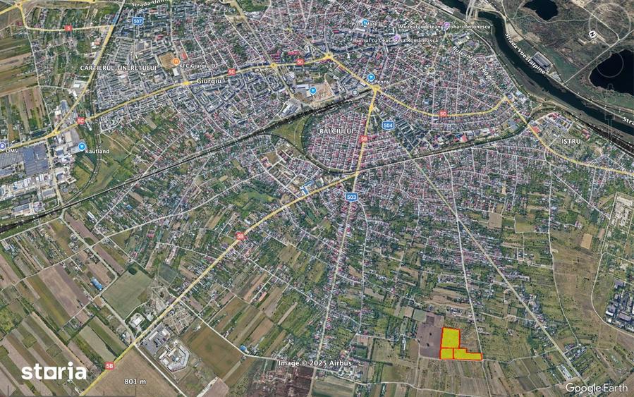 Teren de 331 mp, în Central