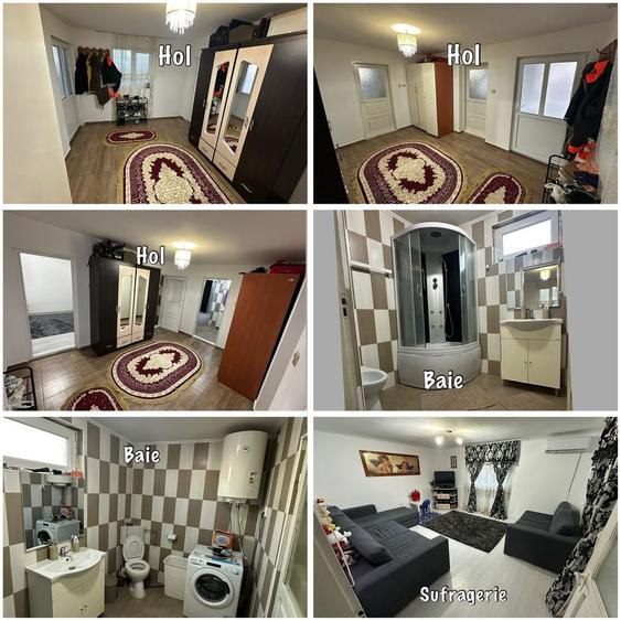 Casă cu 2 camere cu Teren 300 Mp în Central