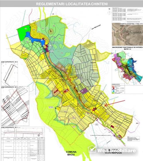 Teren agricol intravilan de 8700 mp, în Chinteni