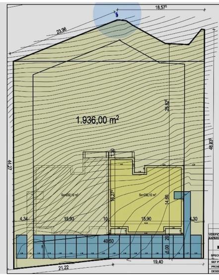 Teren agricol intravilan de 1936 mp, în Est