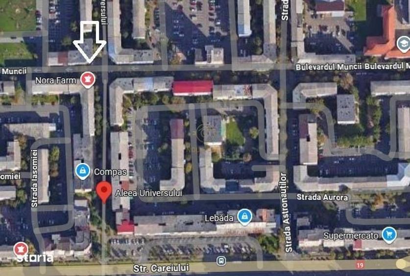 Apartament cu 2 camere semidecomandat în Micro 16