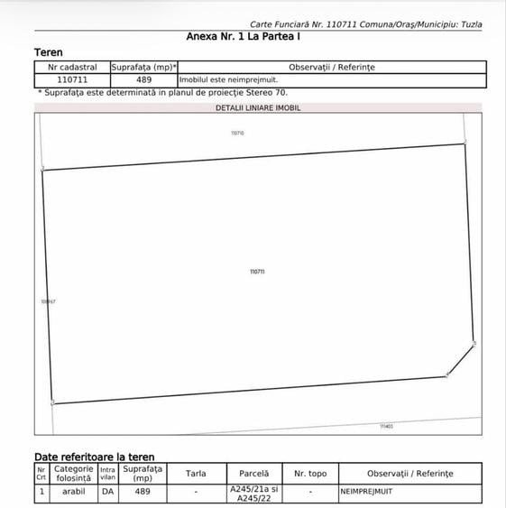 TEREN TUZLA | ZONA NOUA SPRE MARE | Proiect casa inclus - 5