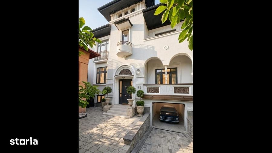 Casă cu 10 camere cu Teren 500 Mp în Floreasca