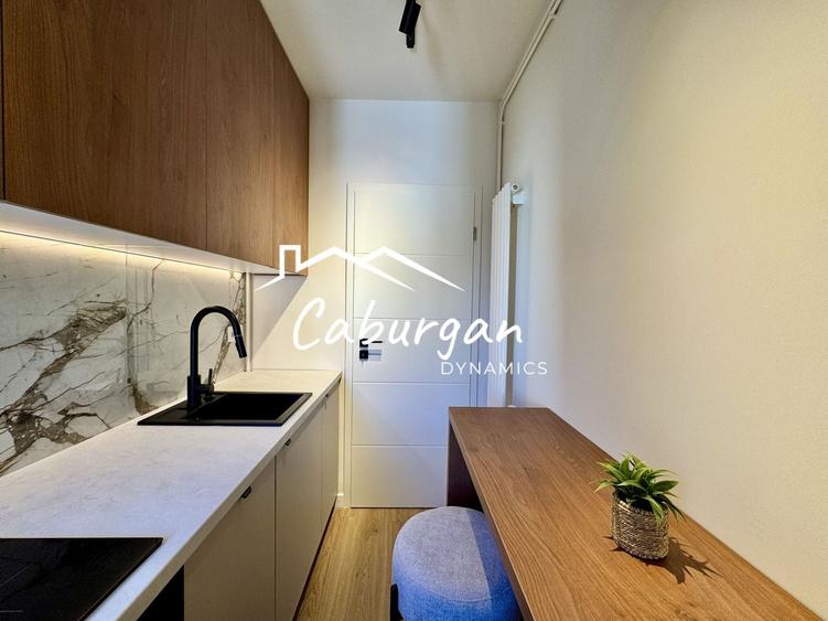 Apartament cu 2 camere nedecomandat, mobilat în Mihai Viteazul