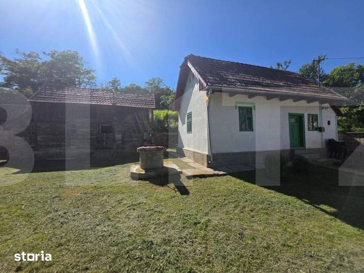 Casă cu 2 camere cu Teren 1339 Mp în Ghidfalău