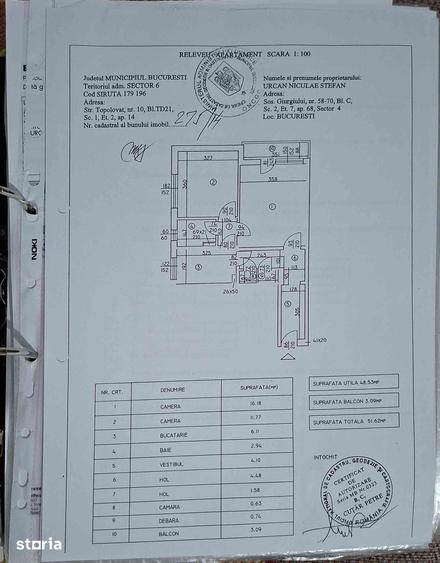 Apartament cu 2 camere în Drumul Taberei