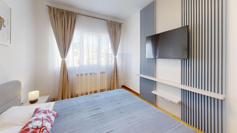 Apartament cu 2 camere semidecomandat, mobilat în Arcul de Triumf