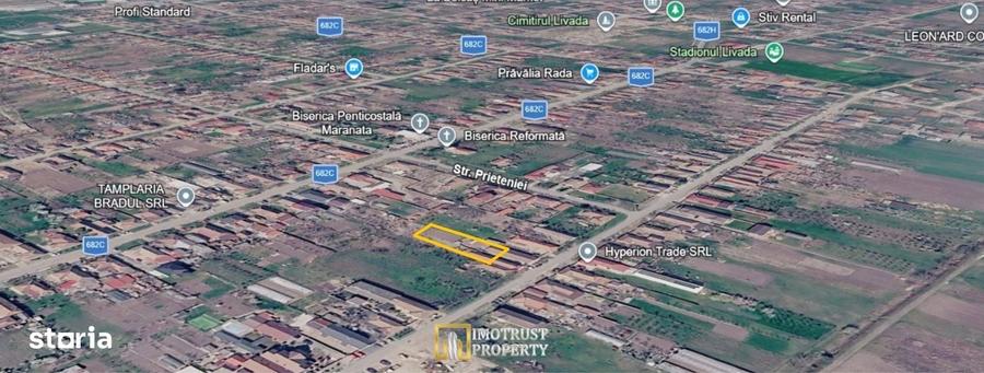 Casă cu 4 camere cu Teren 1400 Mp în Livada