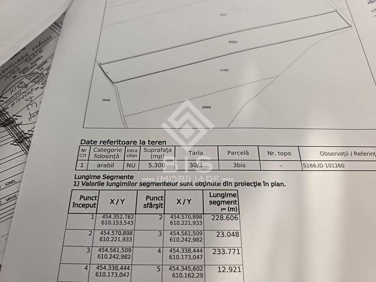 Teren agricol extravilan de 5300 mp, în Galații Bistriței