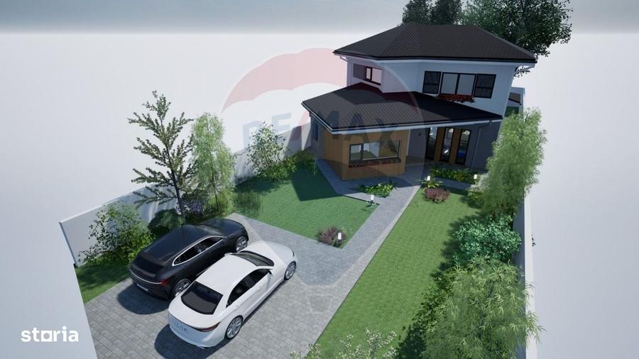 Casă cu 4 camere cu Teren 750 Mp în Cârcea