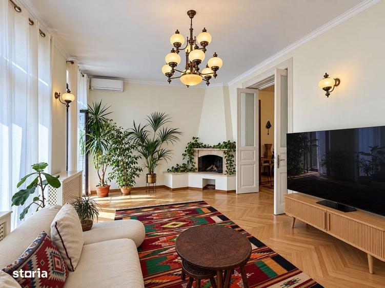 Apartament cu 3 camere, mobilat în Cișmigiu