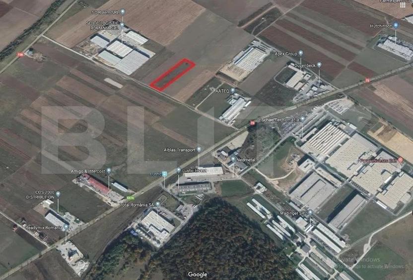 Teren Construcții intravilan de 9250 mp, în Cristian