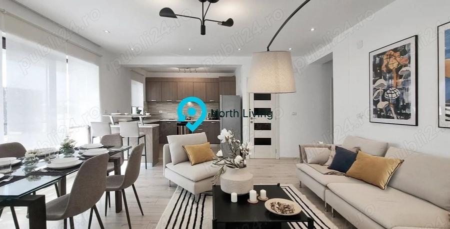 Apartament cu 3 camere decomandat în Tunari