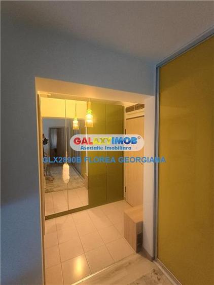 Apartament cu 2 camere semidecomandat, mobilat în Băneasa