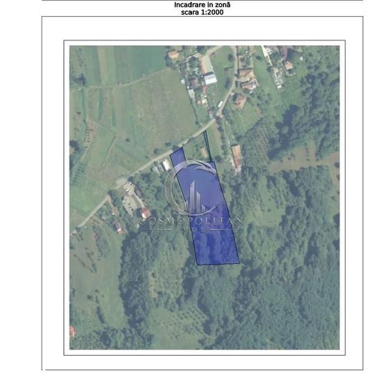 Teren Construcții intravilan de 7300 mp, în Măgura