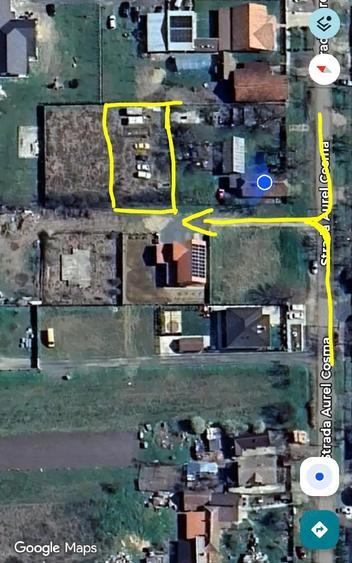 Teren in vatra satului Mo?ni?a Veche - 1