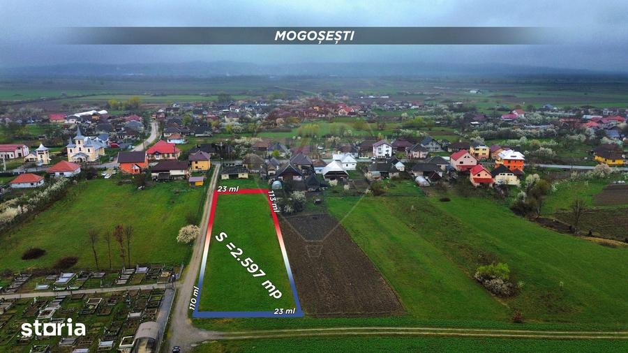 Teren de 2597 mp, în Satulung