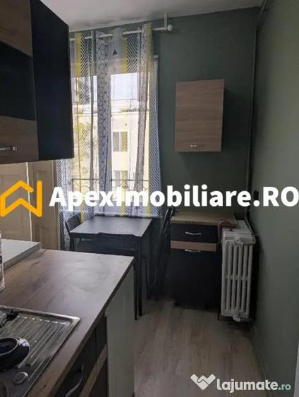 Apartament cu 2 camere semidecomandat, mobilat în Barbu Văcărescu