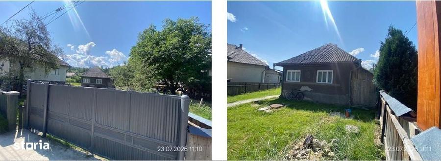 Casă cu 2 camere cu Teren 498 Mp în Săliște