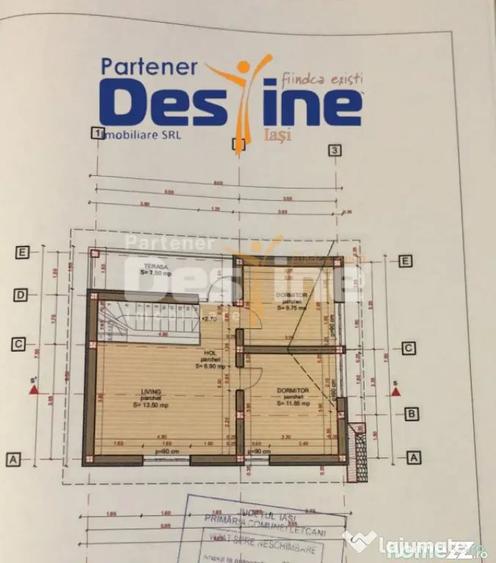 Casă cu 4 camere cu Teren 500 Mp în Bogonos