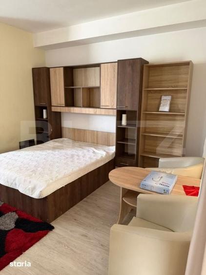 Apartament cu o camera si terasa, curte comuna, Zona Steaua - 275 euro - 3