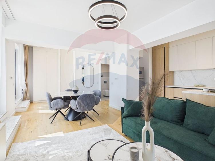Apartament cu 2 camere decomandat, mobilat în Pipera