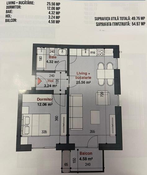 Oferta ideala! 2 camere în bloc nou, lângă metrou, la un preț avantajos! - 5