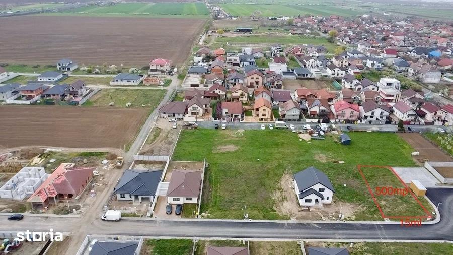 Teren de vanzare zona noua Bujac 546mp AC ON+1 teren pe col? separate - 5