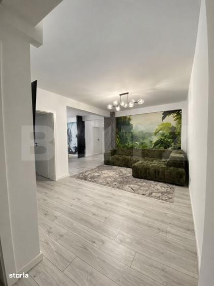 Apartament cu 3 camere semidecomandat în Moara