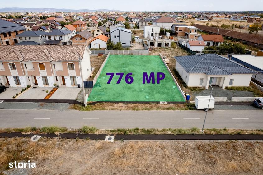 Teren de 776 mp, în Vladimirescu