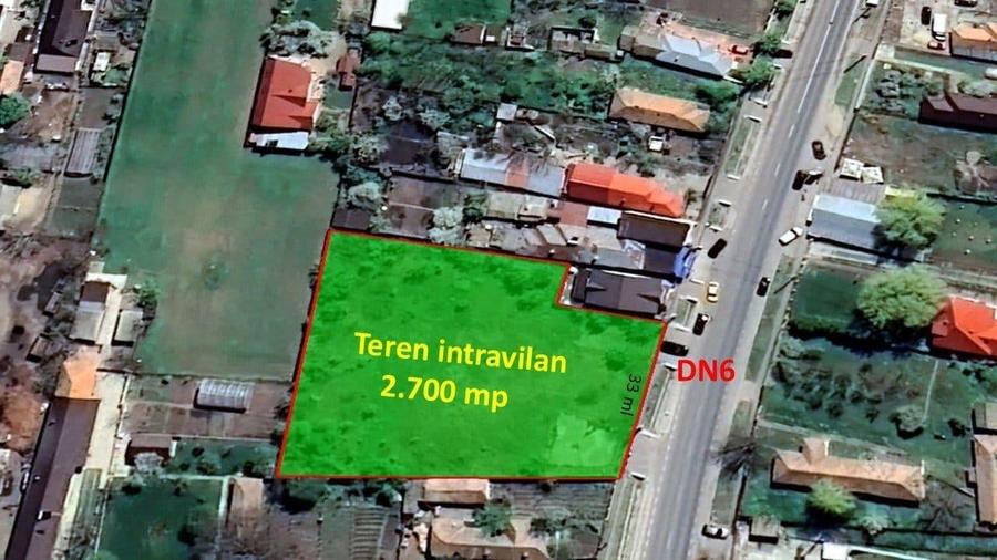 Teren Construcții intravilan de 2700 mp, în Nanov