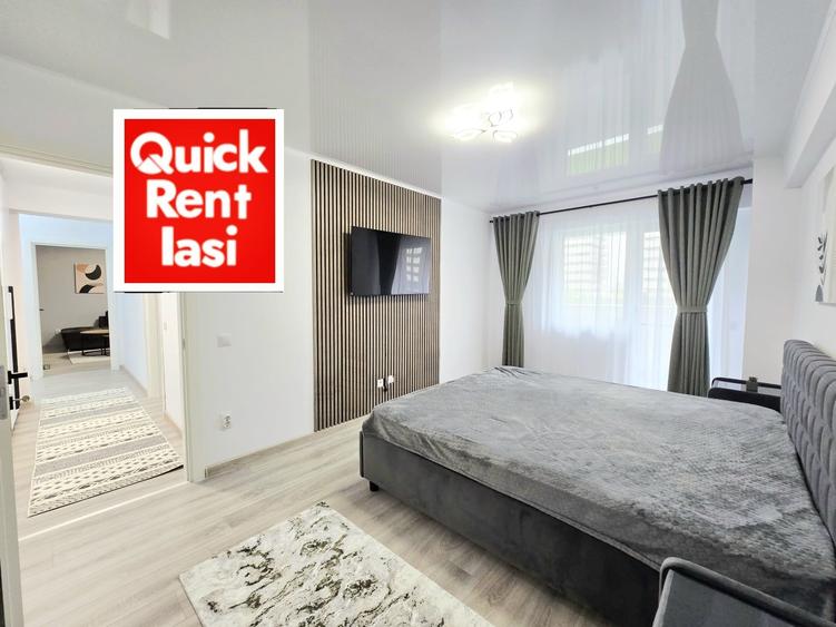 Lux Copou Garden Residence Apartament 3Camere Open Space De Inchiriat - 13