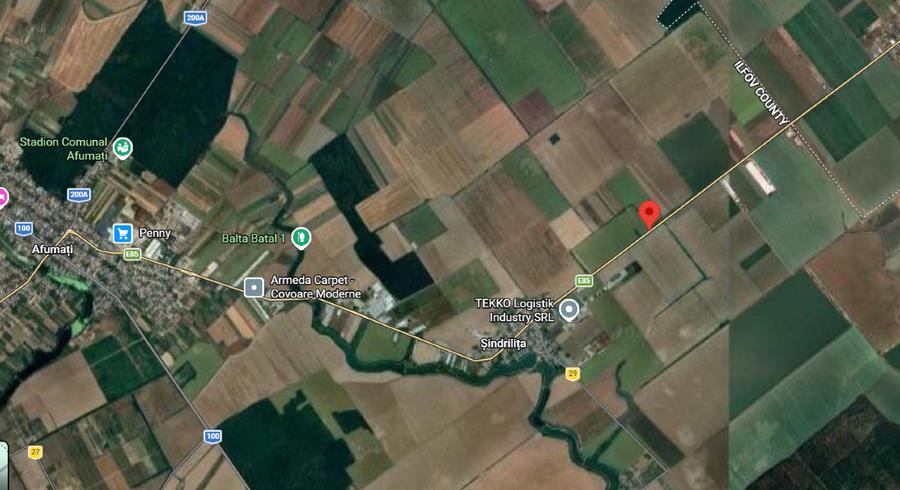 Teren agricol extravilan de 5900 mp, în Afumați