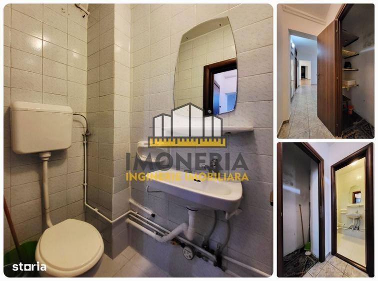 Apartament cu 3 camere semidecomandat în Colentina