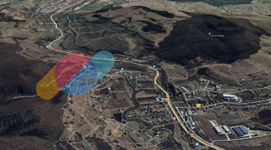 Teren Construcții intravilan de 1300 mp, în Baciu
