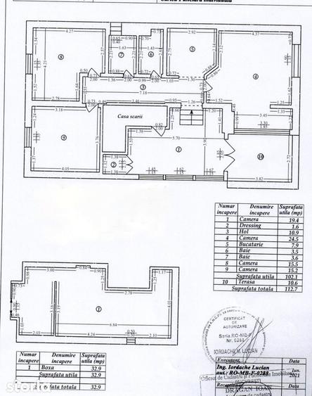 Apartament cu 4 camere, mobilat în Dorobanți