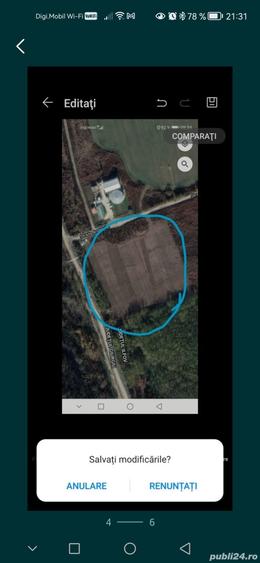 Teren de 8900 mp, în Central