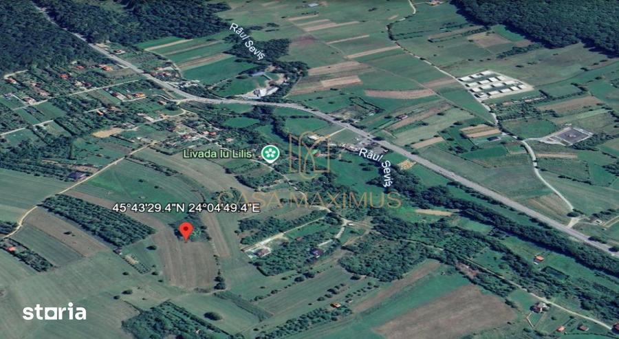 Teren de 6600 mp, în Gura Râului