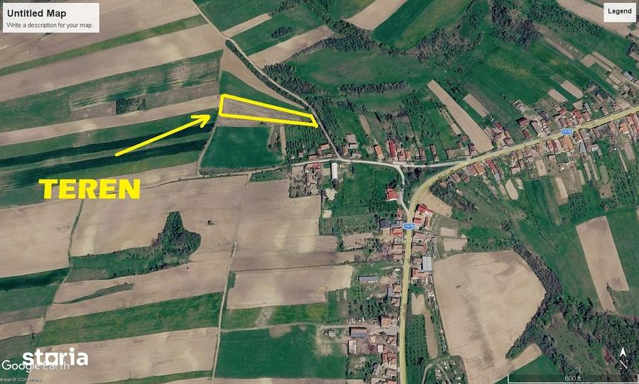 Teren de 3164 mp, în Drăgești