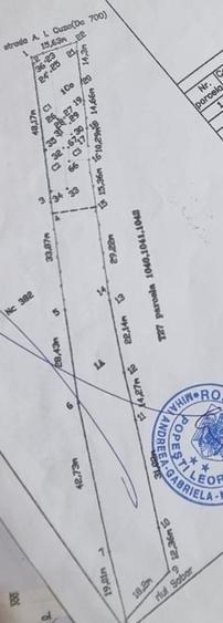 Teren Construcții intravilan de 2500 mp, în Domnești