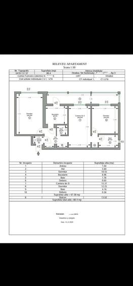 Apartament cu 3 camere decomandat în Exterior Vest