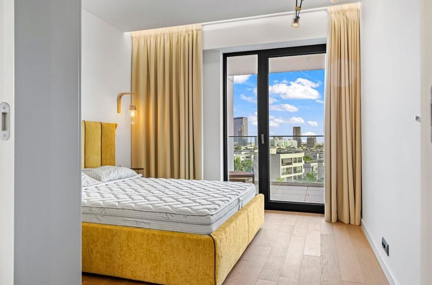Apartament cu 2 camere semidecomandat, mobilat în Herăstrău