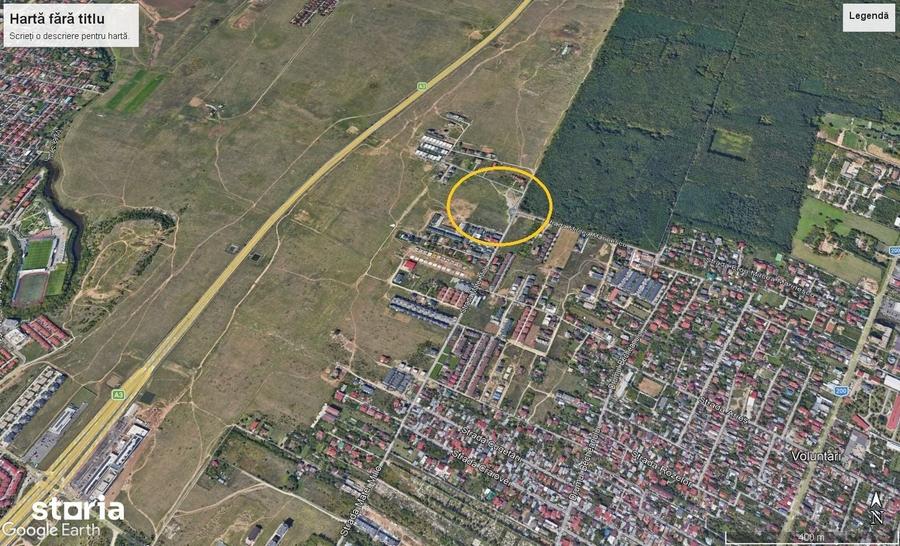 Teren de 5000 mp, în Central