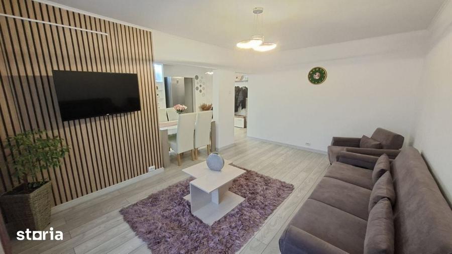 Apartament cu 3 camere, mobilat în Eremia