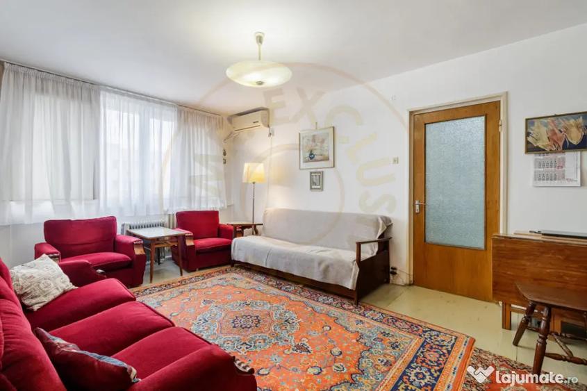 Apartament cu 2 camere semidecomandat, mobilat în Obor